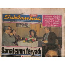 Günaydın Gazetesi Saklambaç Eki 18 Mart 1990 - Ibrahim Tatlıses Türküleri Ile , Adnan Şenses  Mastika Sıyla Milleti Mest Etti... GZ113609