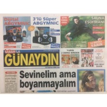 Sabah  Gazetesi Günaydın Eki 25 Haziran 2002 - Sezen Aksunun Eski Eşinden Yelken Otel  GZ24199