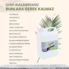 Glint  5 Litre %100 Bitkisel Genel Temizleyici Sıvı Çamaşır Bulaşık Fırın Izgara Temizleyici