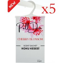 PellDio Home 5'li Cherryblossom Dolap Kokusu Ayakkabılık ve Çekmece Kokusu Kesesi