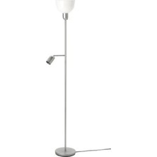 IKEA Hektogram Yer Lambası Lame-Beyaz Renk Meridyendukkan Yer Aydınlatması Okuma Lambası-Abajur