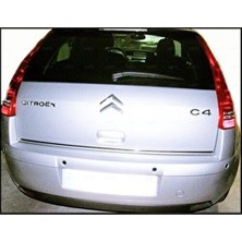 Ebal Oto Citroen C4 Krom Bagaj Alt Çıtası 2004-2010 P. Çelik (Hb)