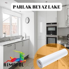 Rimafol Parlak Beyaz Dolap Kaplama Folyosu 137CMX1M