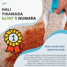 Glint Green Industry 6 x 1 Lt. %100 Bitkisel Halı Döşeme Tül Perde Vegan Küf Temizleyici