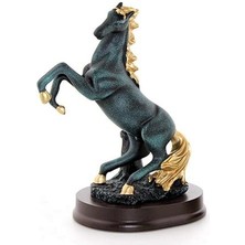 Miamantra Dekoratif Şahlanan At Heykeli / Şahlanan At Biblo / At Figür