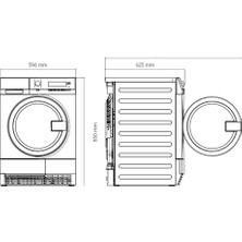 Electrolux Professional Mypro TE1120 - 8 Kg. Yarı Endüstriyel Kurutma Makinesi