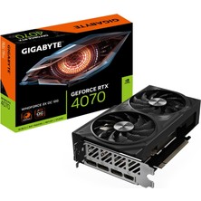 Gigabyte Geforce Rtx 4070 Wındforce 2x Fan Oc 12GB 192 Bit Wındforce Fan