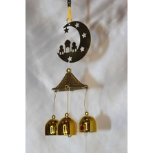 Rahan Deprem Zili Çanı Rüzgar Çanı Zili Feng Shui Yin Yang Ay Dede