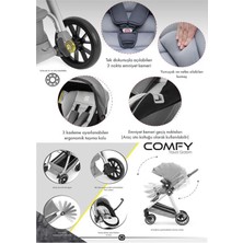 Comfy Luxury Süspansiyonlu Travel Sistem Bebek Arabası "oto Koltuklu Taşıma Puset