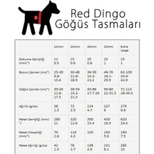 Red Dingo Klasik Pembe Göğüs Tasması 15 mm