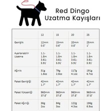 Red Dingo Reflektörlü Ziggy Desenli Mor Uzatma 12 mm