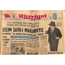 Gökçe Koleksiyon Hürriyet Gazetesi 18 Mayıs 1963 - Ankara Radyosu , Gordonun Feza Gezisine Mani Oluyordu  GZ82125