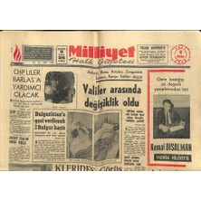 Gökçe Koleksiyon Milliyet Halk Gazetesi 8 Ekim 1968 - Hindistanda Selden 2000 Ölü Var  GZ84147