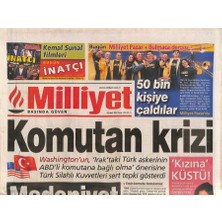 Gökçe Koleksiyon Milliyet Gazetesi 9 Şubat 2003 - Alman Ninanın Ailesi , Kızlarını Öldüren Hakanın Anne Babasıyla Böyle Vedalaştı  GZ84875