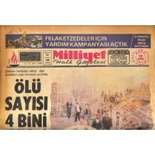 Gökçe Koleksiyon Milliyet Halk Gazetesi     26    Kasım   1976   - Van  Depremi  Van  Bölgesinde  Ölü   Sayısı  4  Bini  Geçti   GZ86692