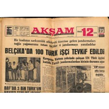 Gökçe Koleksiyon Akşam Gazetesi 23 Mayıs 1964 - Jackie Kennedynin Gizli Randevusu  GZ87671