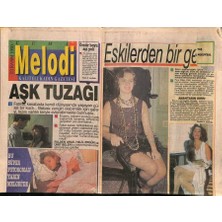 Gökçe Koleksiyon Sabah Gazetesi Melodi Eki 23 Kasım 1990 - Defile Gibi Konser * Bülent Ersoy - Tarık Akan  GZ90547
