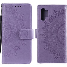 Seashell Digital Samsung Galaxy A32 4g (Ab Versiyonu) Için Kayışlı Basılı Mandala Çiçek Cüzdan Deri Kasa (Yurt Dışından)