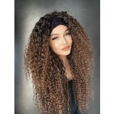 Peruk Market Bandanalı Afro Peruk 1B30