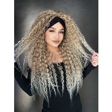Peruk Market Bandanalı Afro Peruk 12F613