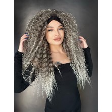 Peruk Market Bandanalı Afro Peruk.ön Kısımda Bandanası Vardır 4F613