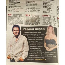 Gökçe Koleksiyon Hürriyet Gazetesi Keyif Eki 7 Nisan 2002 - Pazarın Neşesi * Emrah - Ipek Tenolcay - Sinemis Candemir GZ76456
