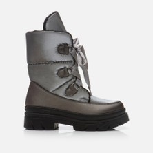 Hotiç 01Boh277280A530  Platin Kadın Düz Bot