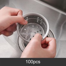 Toyra 100 Lavabo Süzgeci Örgü Çanta Mutfak Çöı Lavabo Filtresi Örgü Çanta Lavabo Net Kaba Örgü (Yurt Dışından)