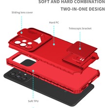 Eabhulie Samsung Galaxy A32 5g Kayar Kamera Kapaklı Sağlam Standı Telefon Kılıfı (Yurt Dışından)