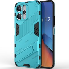 Eabhulie Xiaomi Redmi 12 /note 12R/POCO M6 Pro 5g Için Sert Pc Tpu Hibrit Düşme Önleyici Stand Telefon Kılıfı (Yurt Dışından)