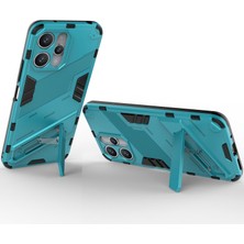 Eabhulie Xiaomi Redmi 12 /note 12R/POCO M6 Pro 5g Için Sert Pc Tpu Hibrit Düşme Önleyici Stand Telefon Kılıfı (Yurt Dışından)