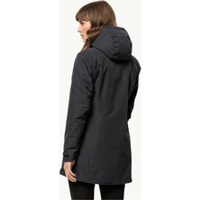 Jack Wolfskin Heidelstein Ins Jkt W Siyah Kadın Parka 1115681-6000