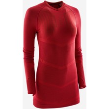 Decathlon Kipsta Yetişkin Uzun Kollu Termal Içlik - Kırmızı - Yetişkin - Keepdry 500