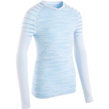 Kipsta Çocuk Futbol Termal İçlik - Açık Mavi - Uzun Kollu - Keepdry 500