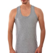 Tutku 6 Adet Erkek Ribana Atlet Gri