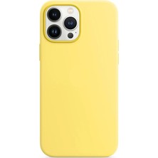 Gritty Apple iPhone 13 Pro Max Uyumlu Silikon Içi Kadife Lansman Kılıf