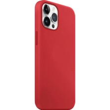 Gritty Apple iPhone 13 Pro Max Uyumlu Silikon Içi Kadife Lansman Kılıf