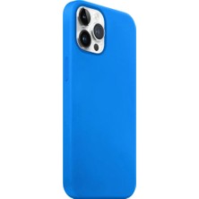 Gritty Apple iPhone 13 Pro Max Uyumlu Silikon Içi Kadife Lansman Kılıf