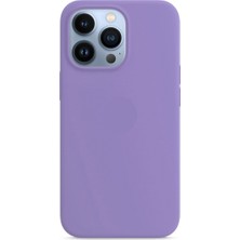 Gritty Apple iPhone 13 Pro Max Uyumlu Silikon Içi Kadife Lansman Kılıf