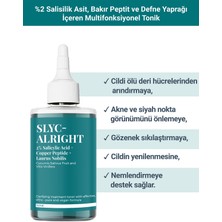 S'he Vec SLYC-ALRIGHT-Salisilik Asit  ve Siyah Nokta Karşıtı Arındırıcı & Canlandırıcı Bha Tonik 200ml