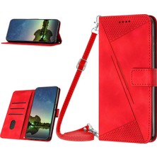 Yihang Boutique Oneplus Ace Pro 5g ile Uyumlu Kordon Crossbody Boyun Askısı Koruyucu Çevirme Yumuşak Pu Deri Telefon Kılıfı (Yurt Dışından)