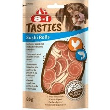 8in1 Tasties Sushi Rolls Tavuklu Balıklı Sushi Köpek Ödülü 85 gr