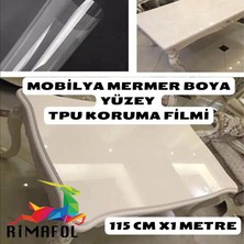 Rimafol Mobilya Mermer Yüzey Boya Tpu Koruma Filmi 115 Cmx 1 M