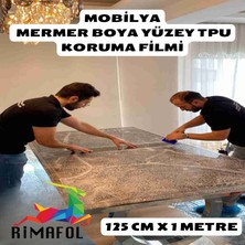 Rimafol Mobilya Mermer Boya Yüzey Koruma Filmi 125CMX1M