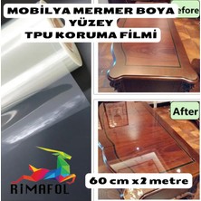 Rimafol Mobilya Mermer Boya Yüzey Tpu Koruma Filmi 60CMX2M
