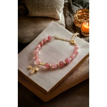 Minimalist Tasarım Güneş taşı bileklik, Doğal taş bileklik, Özgüven ve güç bilekliği, Para ve şans hediyesi, Özel charm sallantılı kadın hediye