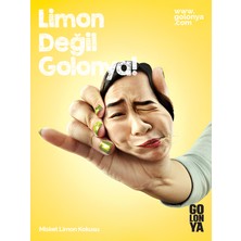 Golonya Misket Limon Kokulu Kolonya - 250 ml Cam Şişe