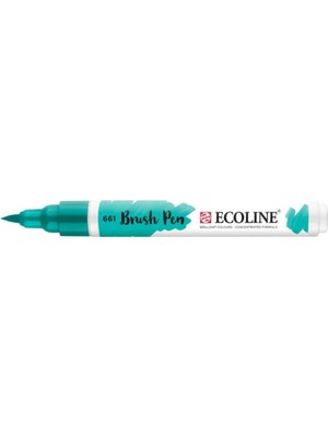 Talens Ecoline Brush Pen Fırça Uçlu Kalem 661 Turquise Green