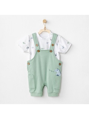 Andywawa Jumpsuit Dinosaur Bebek Salopet AC24571