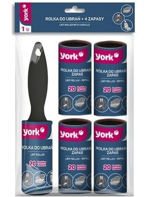 Minihome York Tüy Toplama Rulosu 4 Adet Yedek Başlıklı 068020